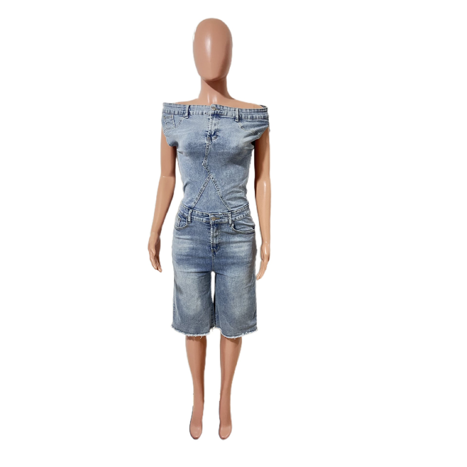 Women’s Denim Romper