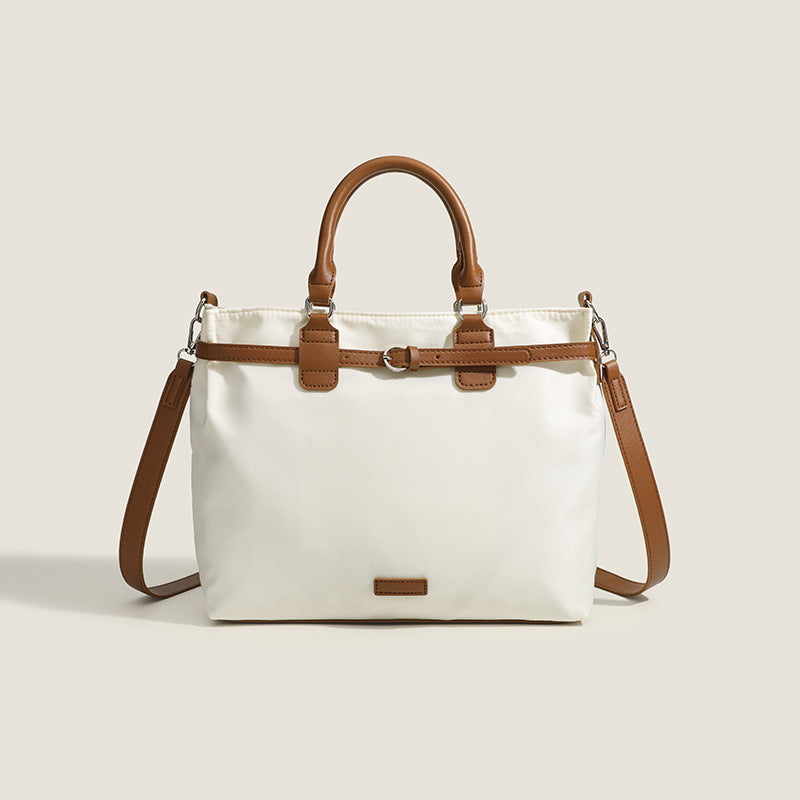 Women’s Laptop Commuter Tote Bag | Off-White