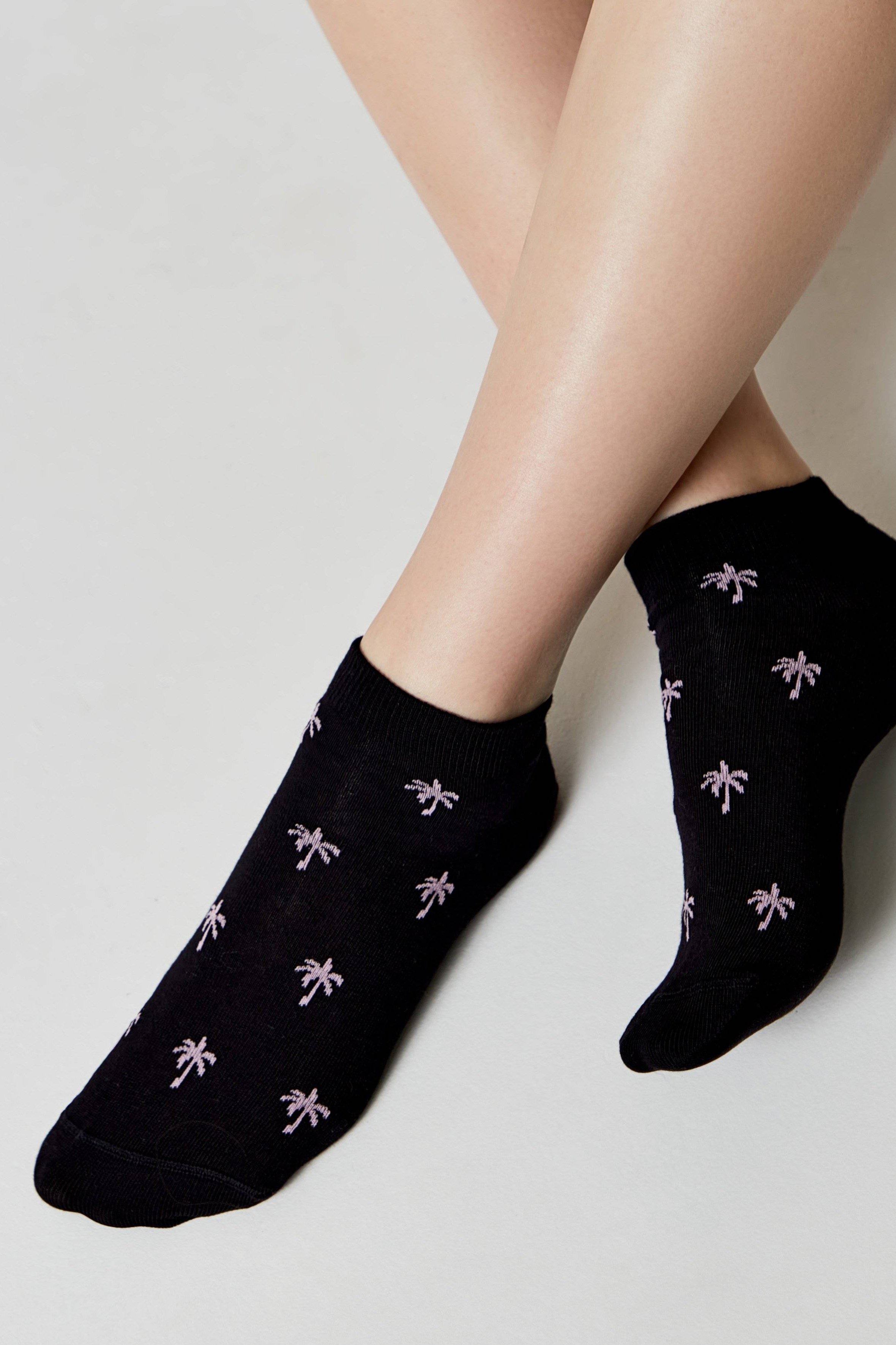 Cotton Ankle Socks Conte Active Palm Trees 589