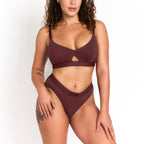 Keyhole Bra | Sour Cherry