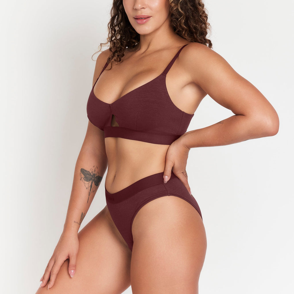Keyhole Bra | Sour Cherry