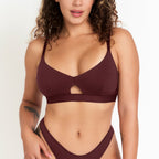 Keyhole Bra | Sour Cherry