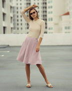 Faux Wrap Modal T-Shirt