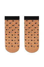 Conte Fantasy Socks Hearts Pattern