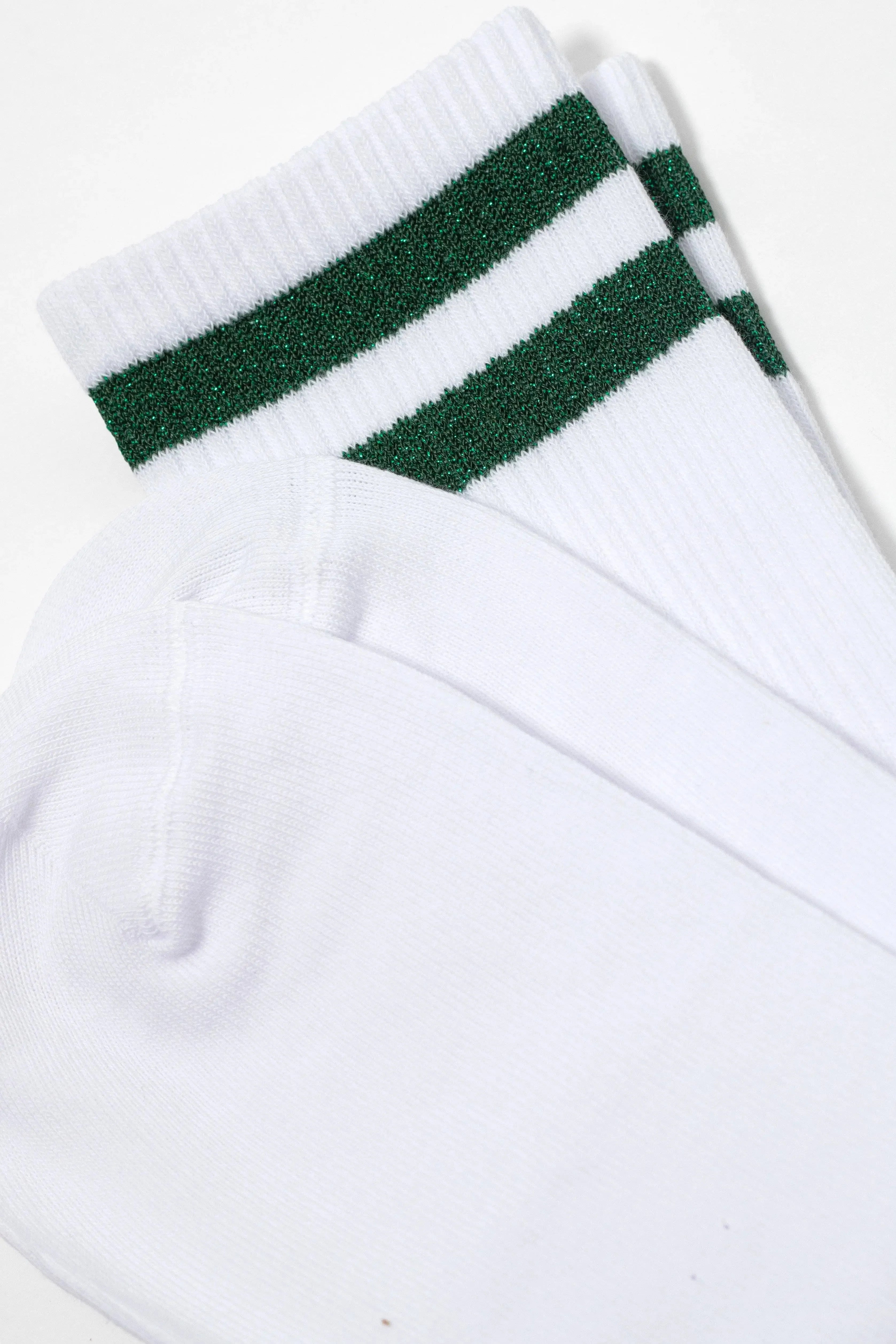 Conte Cotton Long Socks Active 157 | Lurex Stripes