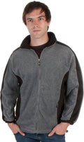 Men’s Two-Tone Anti-Pilling Performance Fleece Jacket