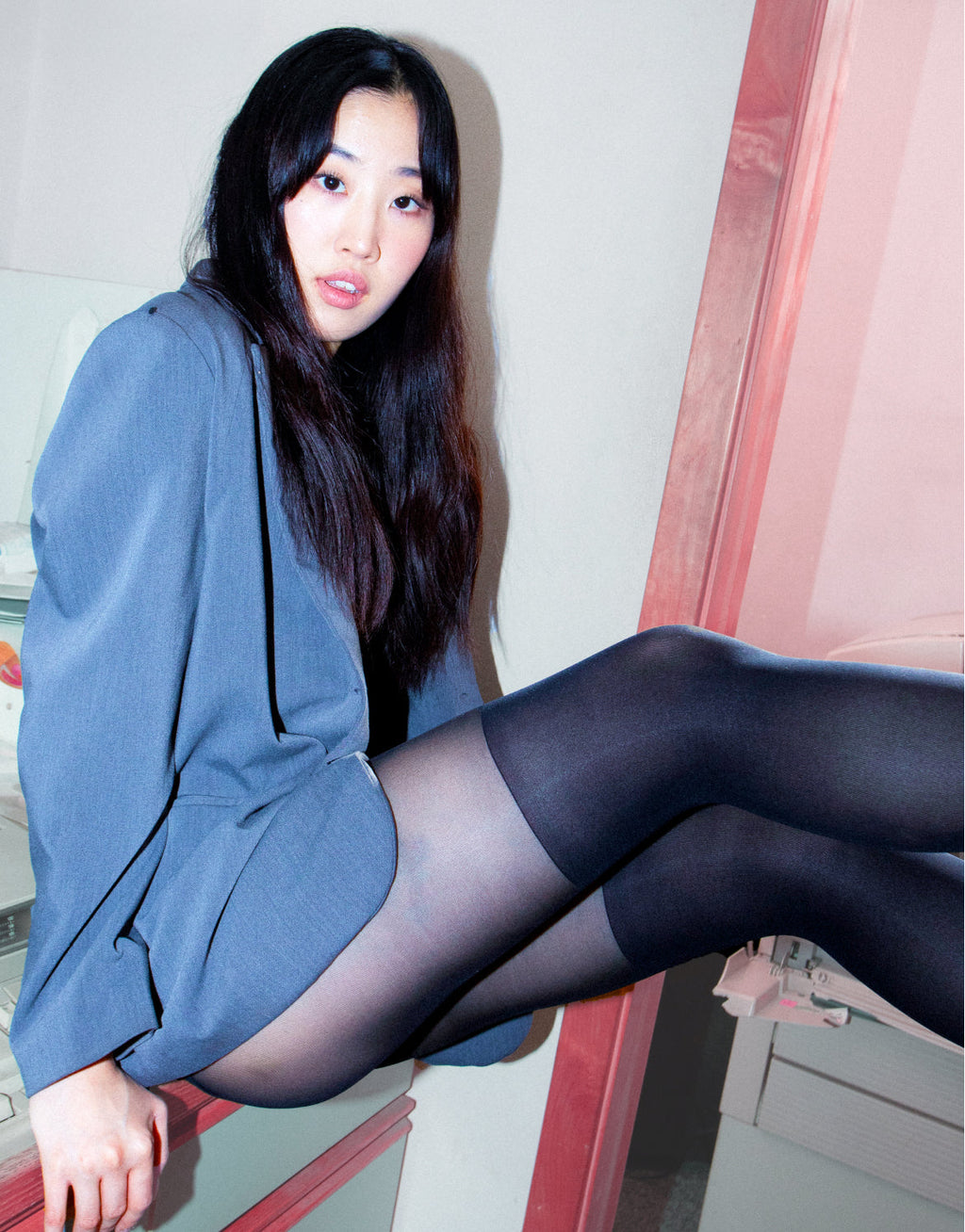 Over-The-Knee Effect Tights