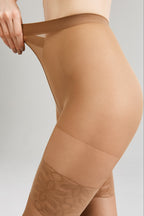 Conte Fantasy Tights Patricia | Imitation of Lace Stockings