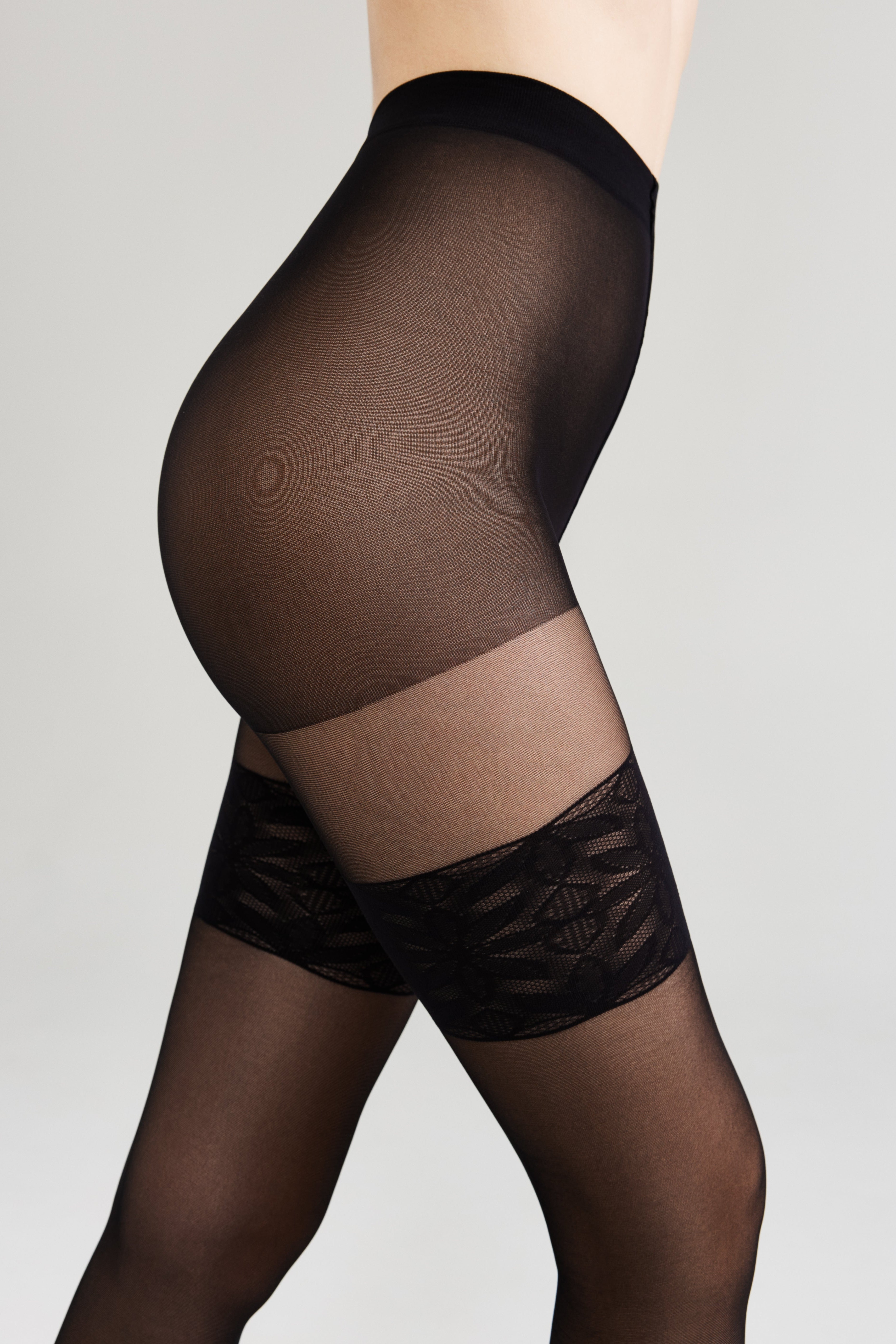 Conte Fantasy Tights Patricia | Imitation of Lace Stockings