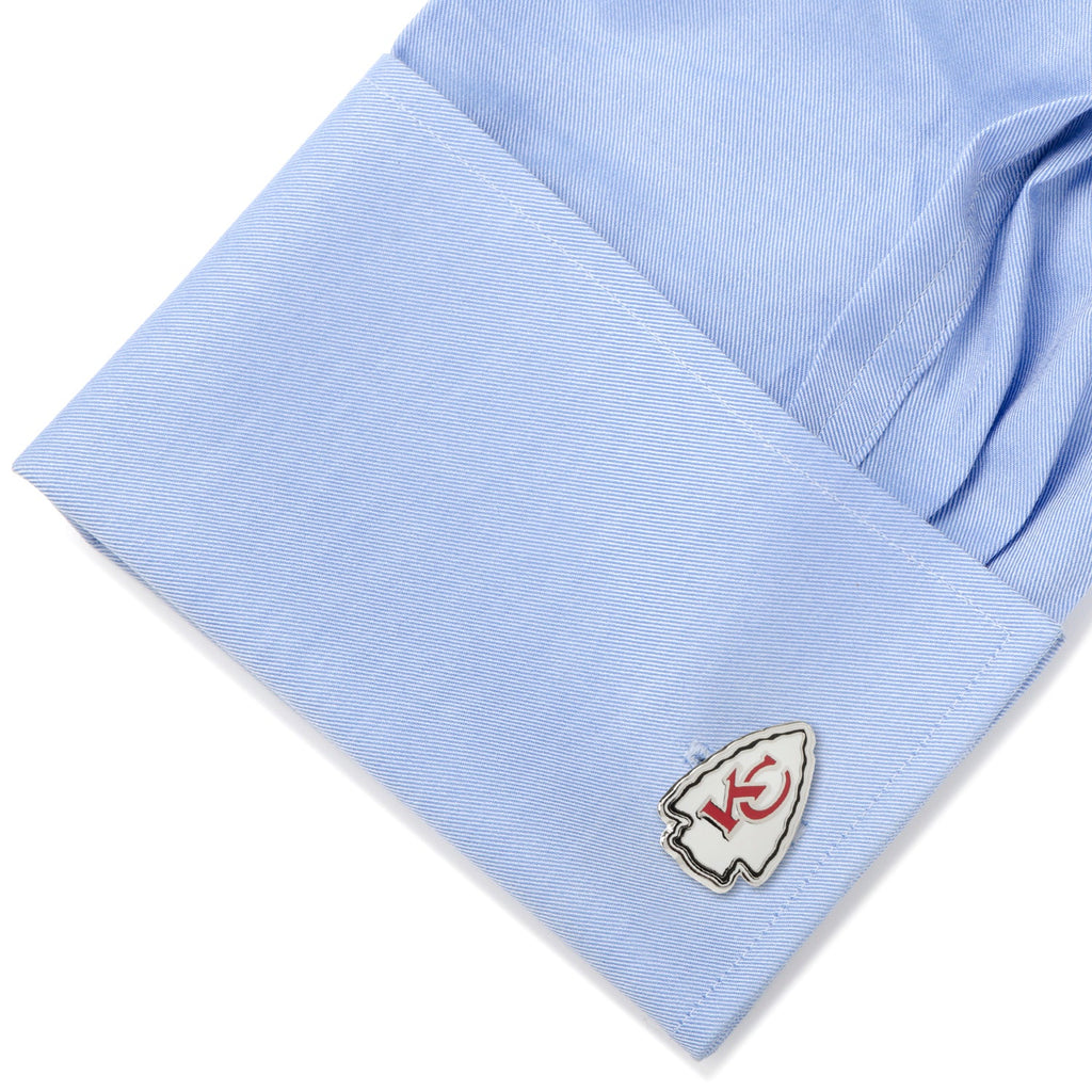 NFL Kansas City Chiefs Cufflinks and Tie Clip Gift Set