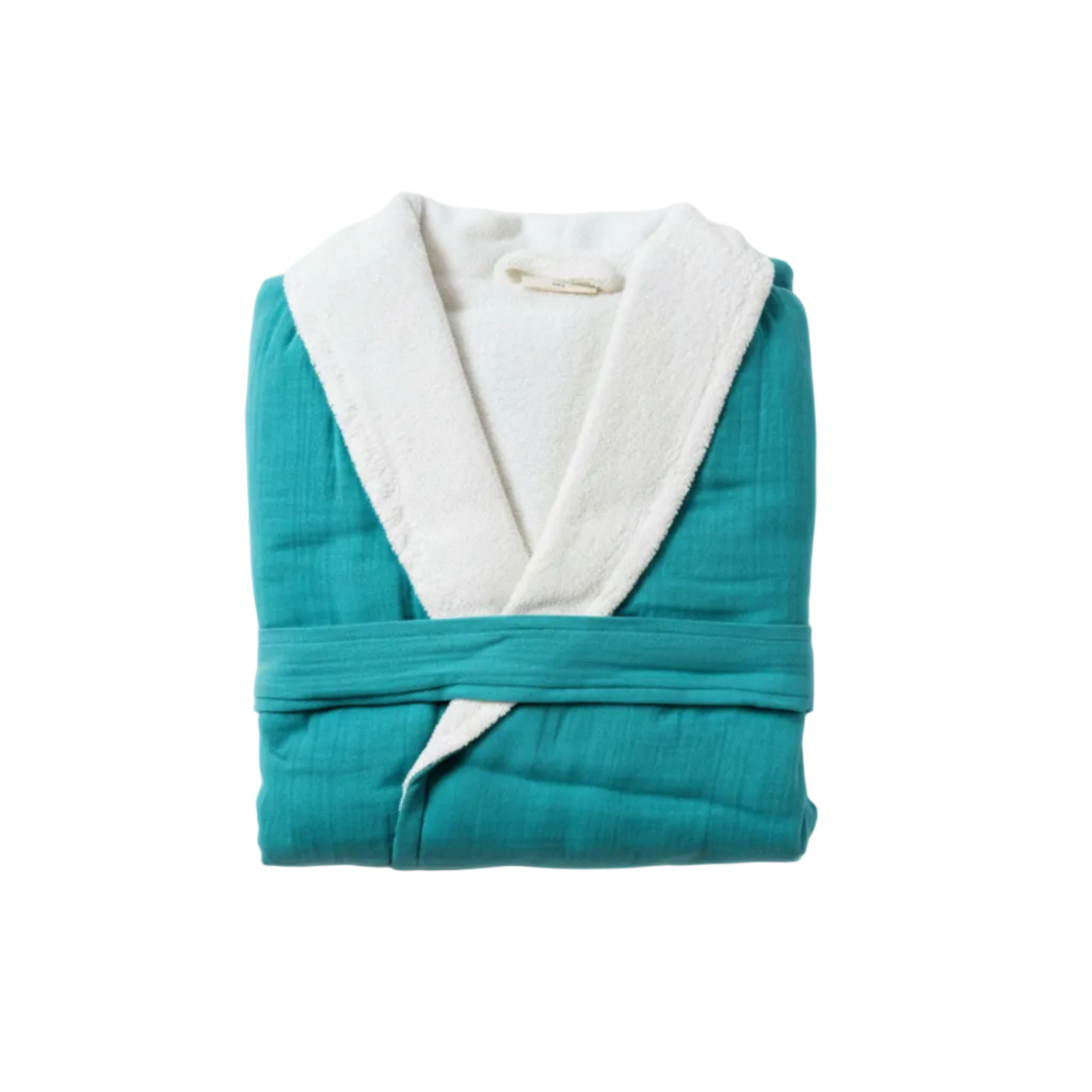 Soluna Double-Side Muslin/Terry Shawl Robe