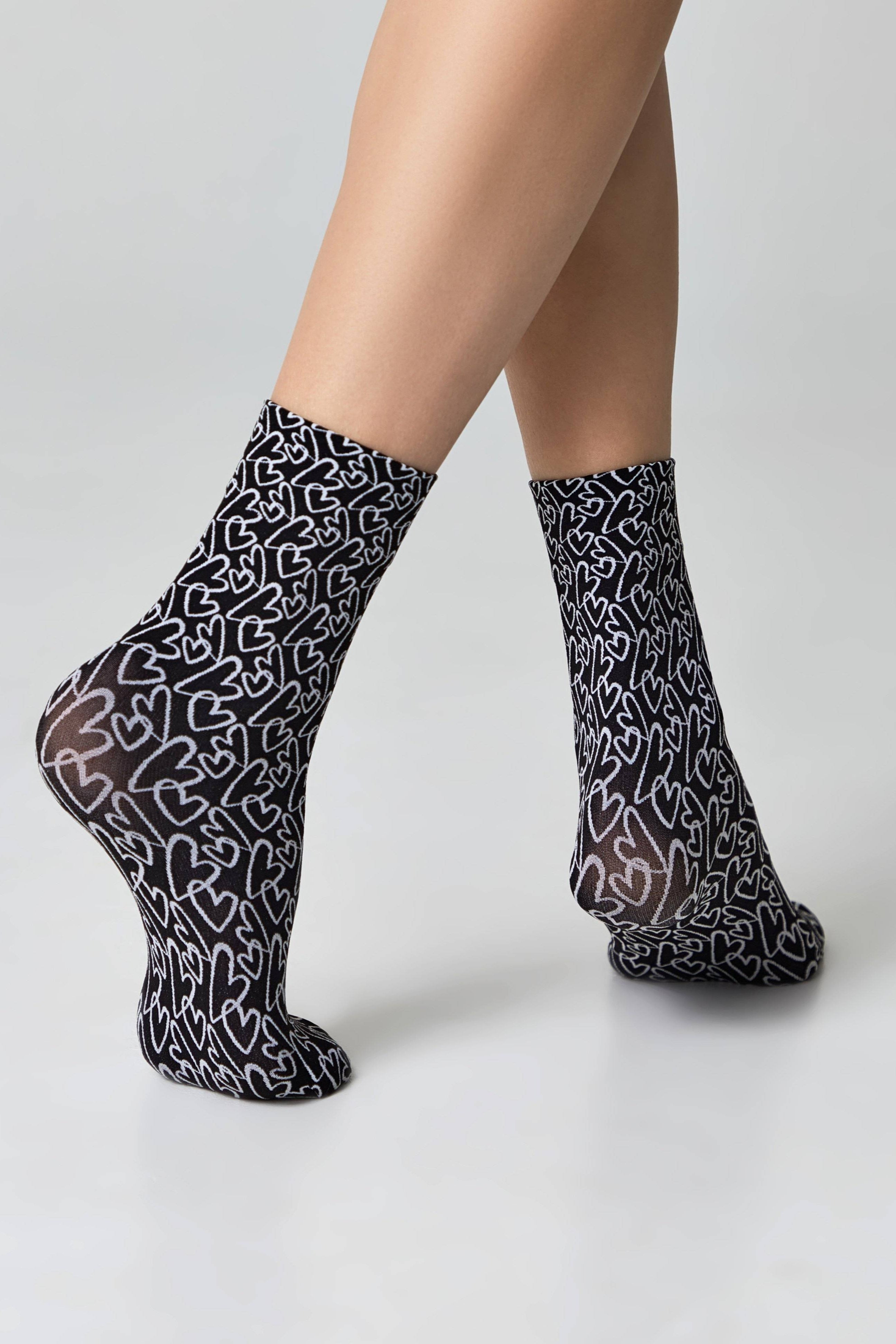 Dense Socks Conte Fantasy 'Love' Designs