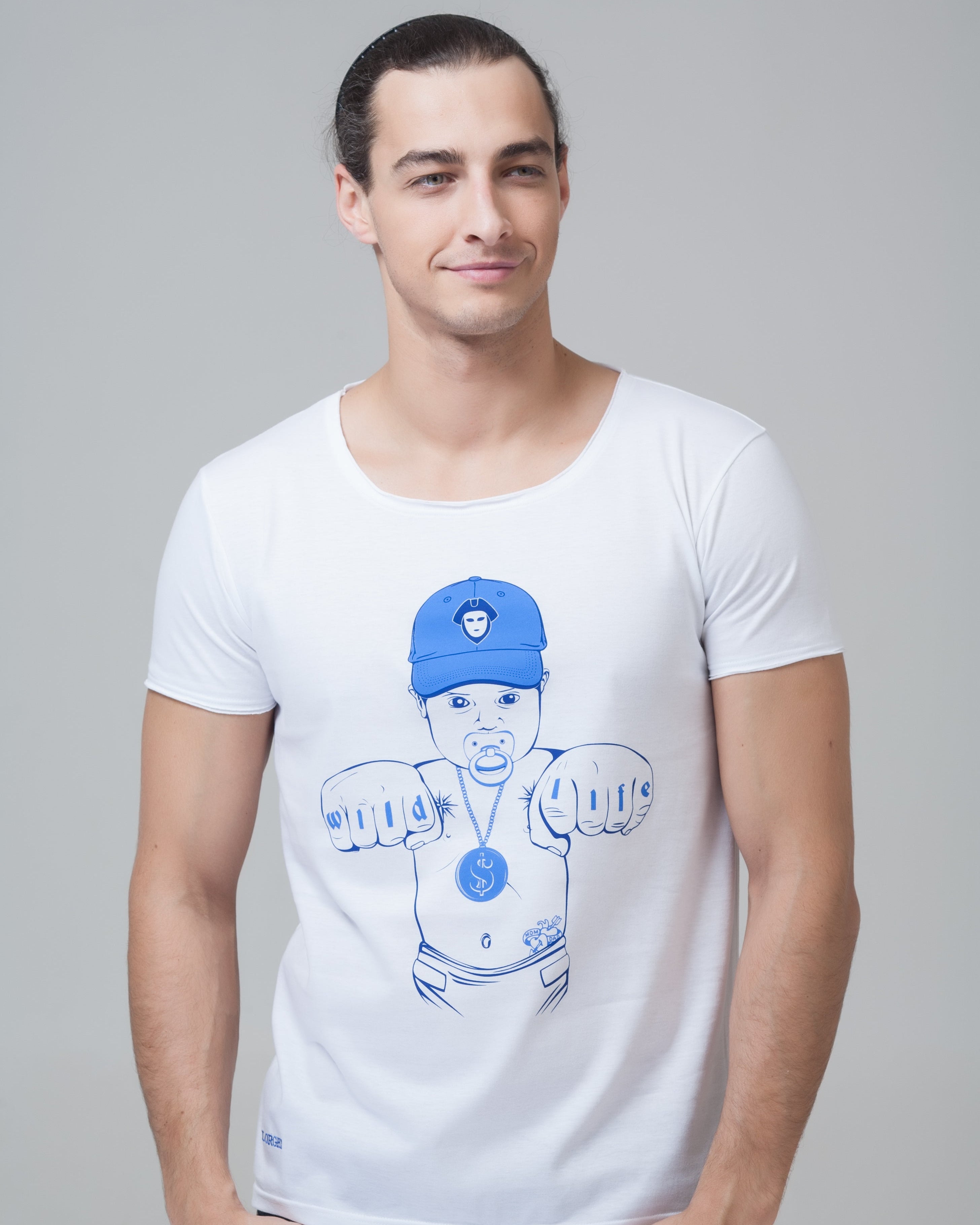 POPLINE Wild Life Short Sleeve Tee