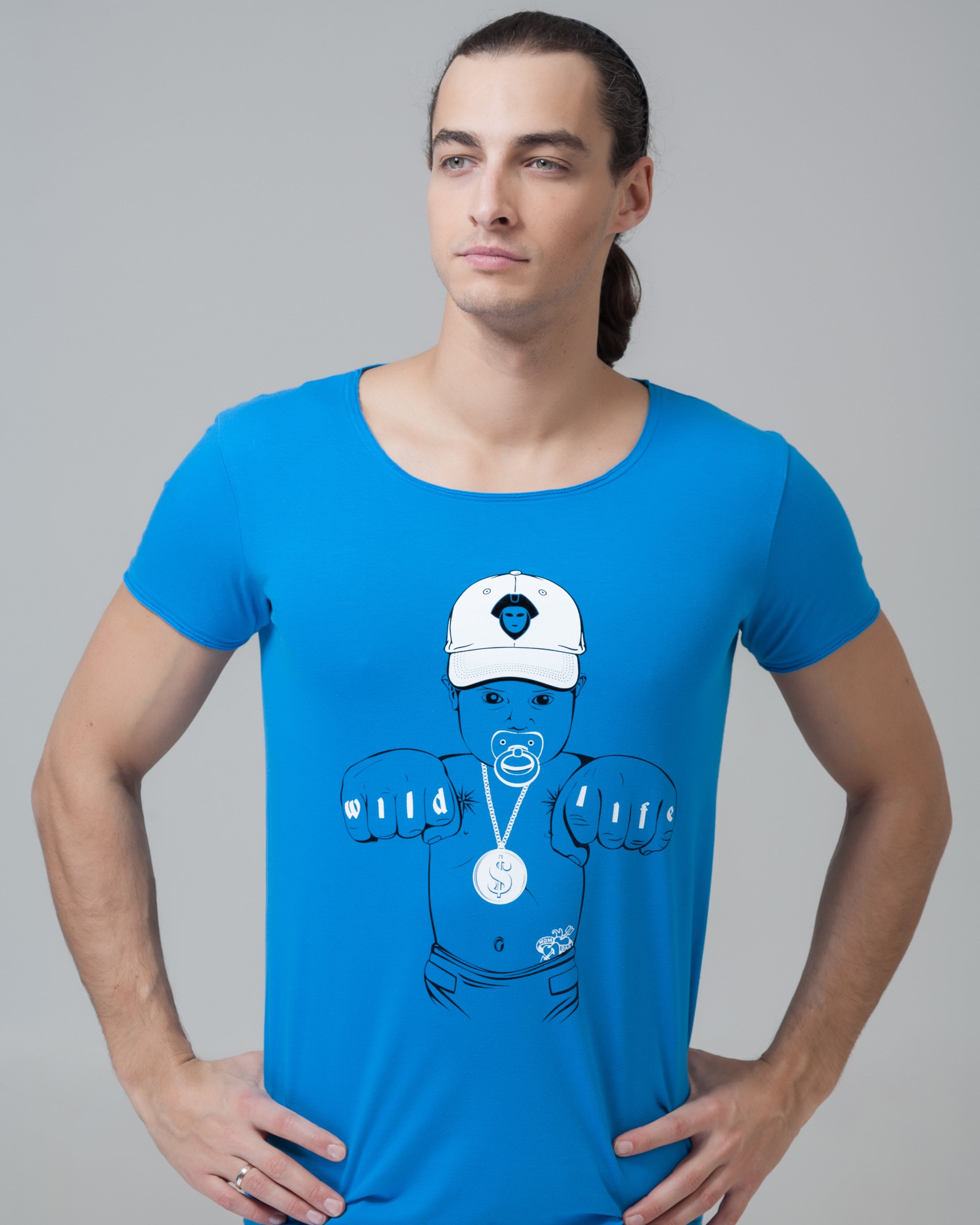 POPLINE Wild Life Short Sleeve Tee