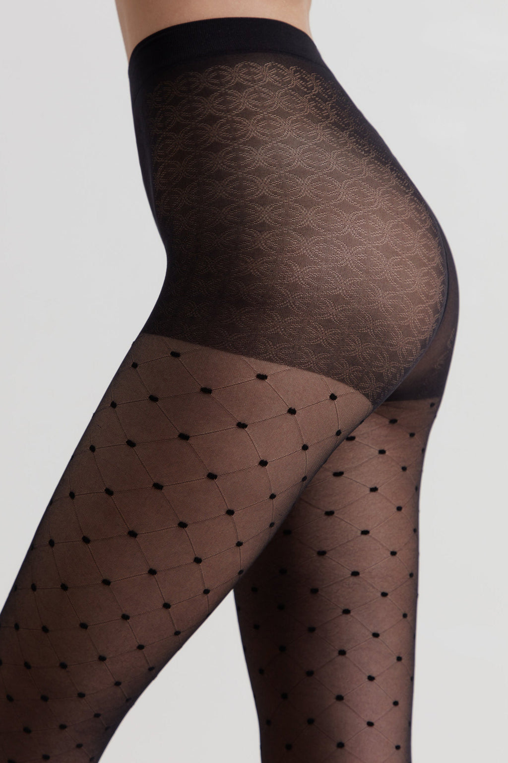 Fantasy Tights Conte Pois | Geometric Dots Pattern