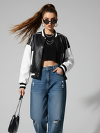 PU Leather Women Jacket Lower East Side BYMANYC ® New York