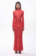 Passi Guipure Floral Lace Maxi Dress