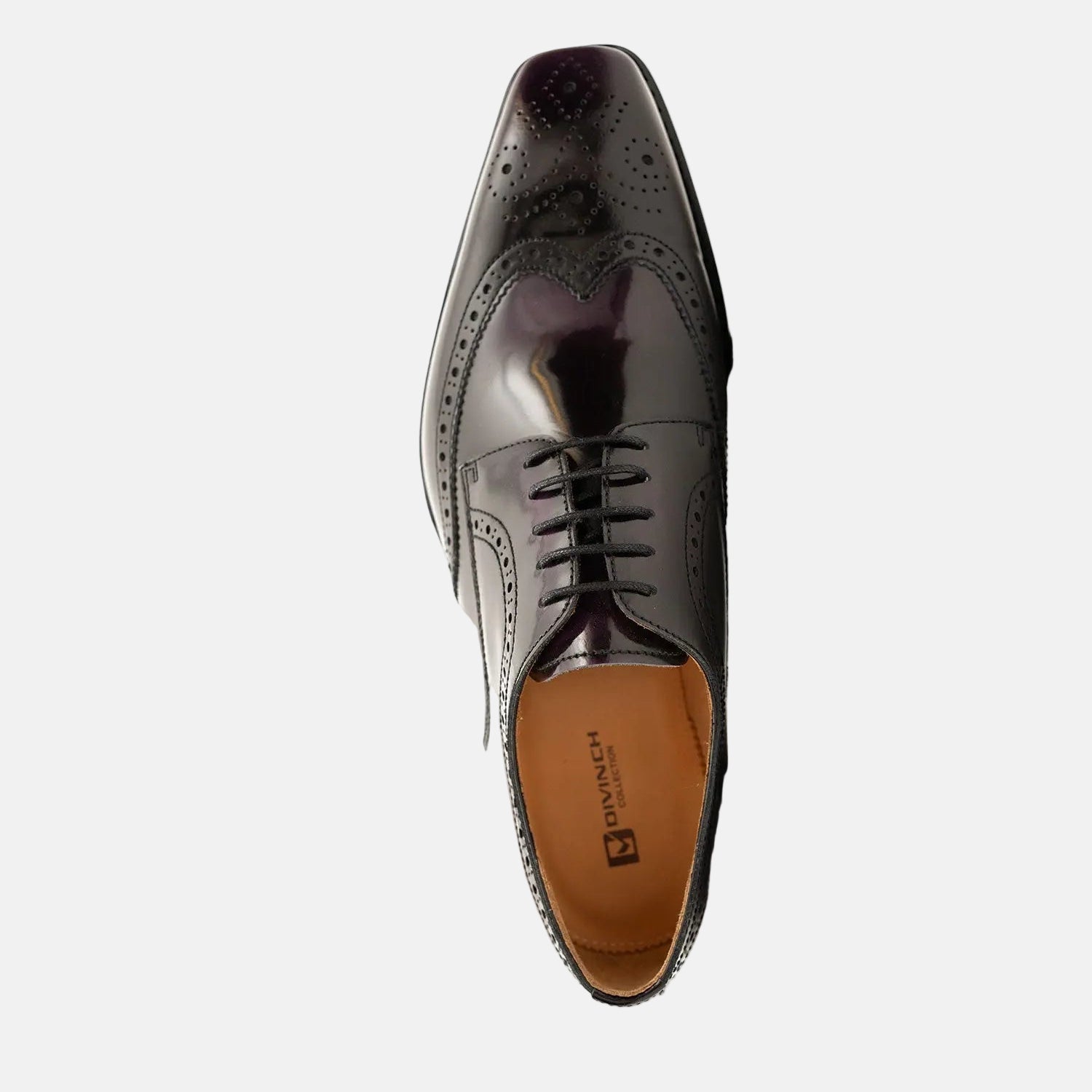Patent Leather Goodyear Welt Dress Shoes | Purple