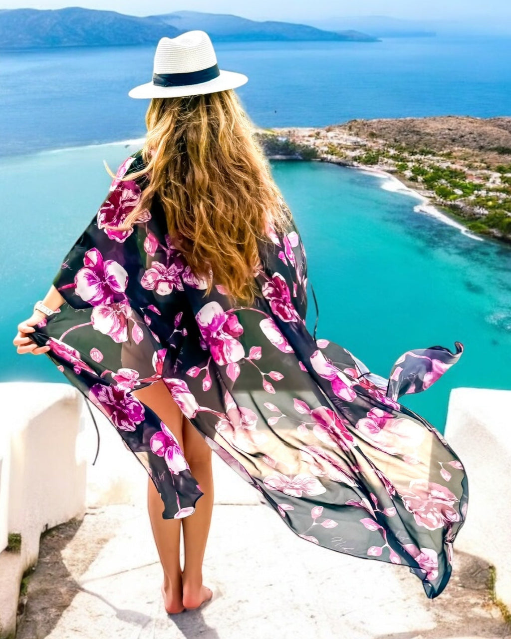 Miranda Long Cover Up | Silk