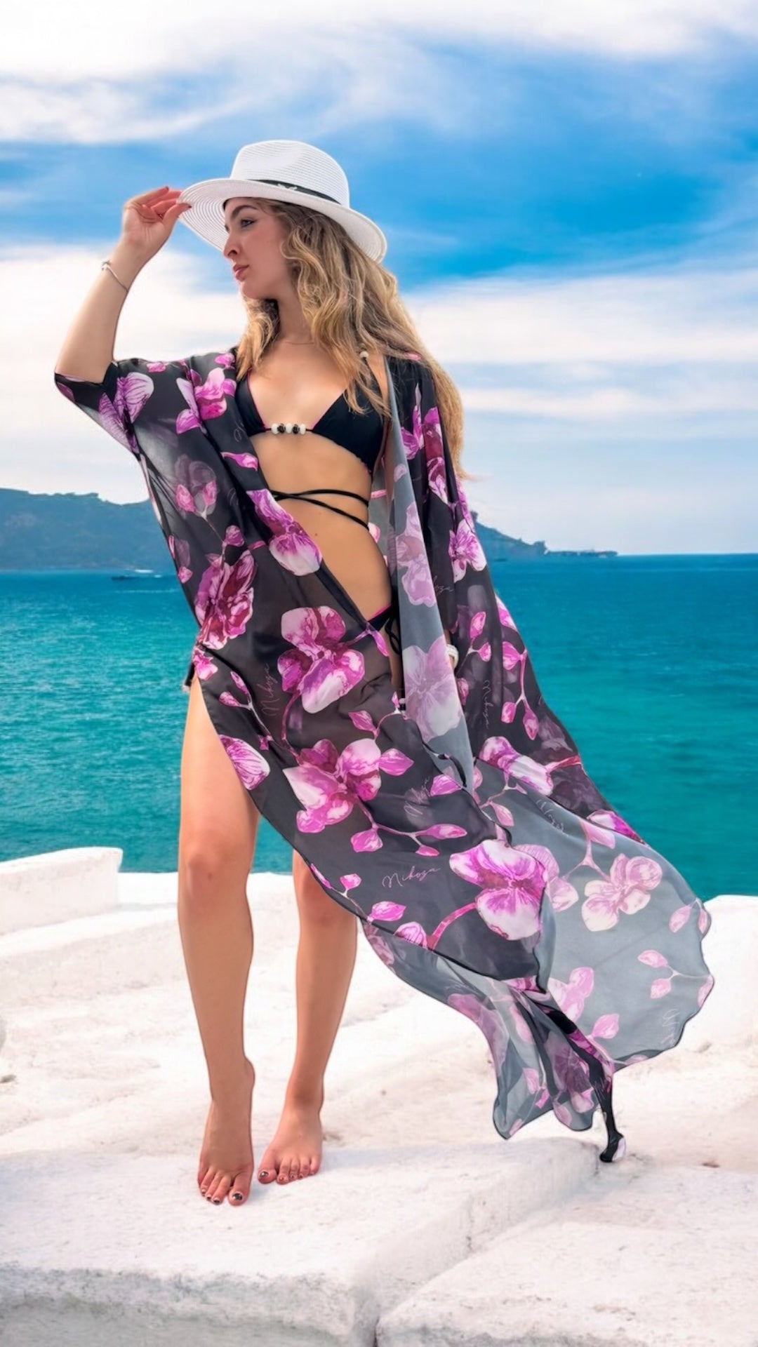 Miranda Long Cover Up | Silk