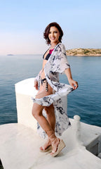 Miranda Long Cover-Up 100% Silk