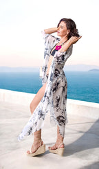 Miranda Long Cover Up | Silk