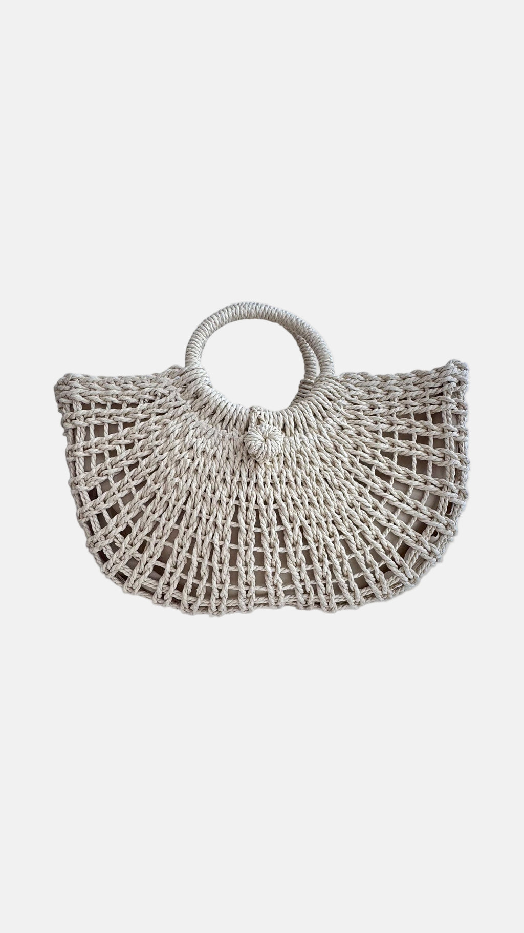 Woven Bliss Beach Bag