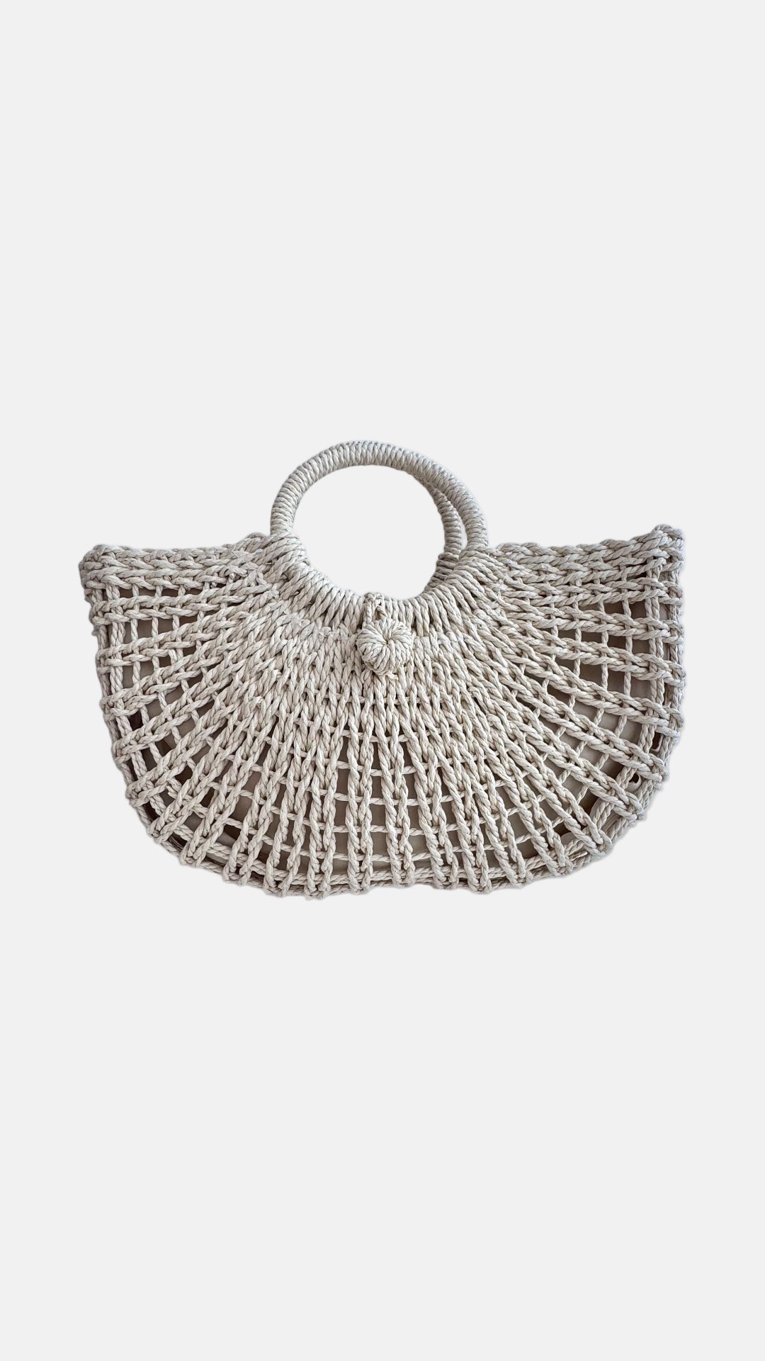 Woven Bliss Beach Bag