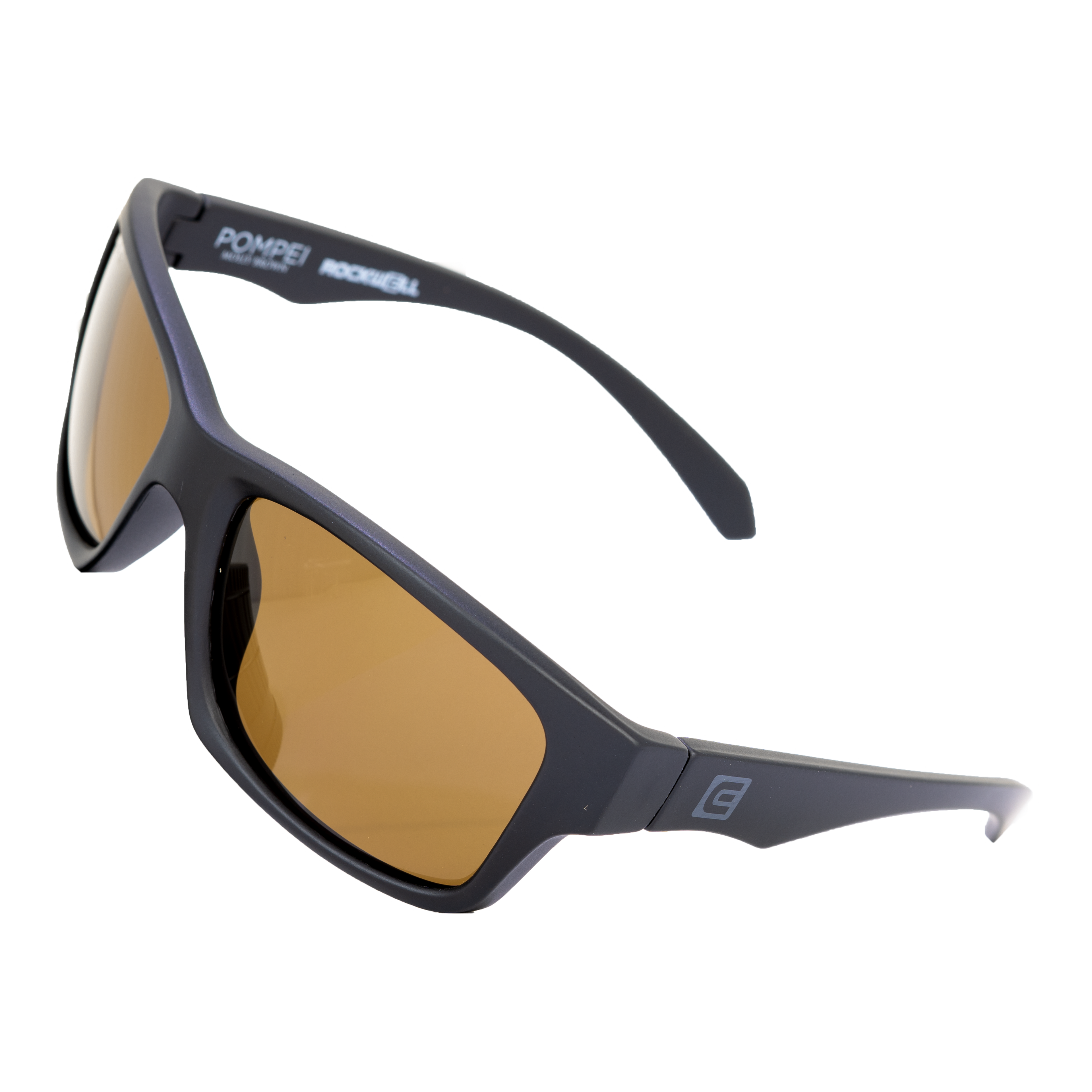 Pompei Floatable Sunglasses | Matte Black/Brown Polarized Hydro