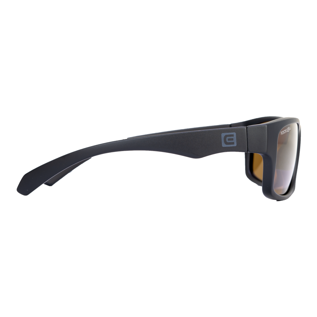 Pompei Floatable Sunglasses | Matte Black/Brown Polarized Hydro