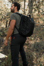 'Voyager' Expandable Backpack 26L/38L with Built-In Rain Coat