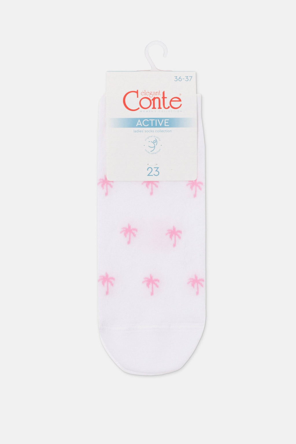 Cotton Ankle Socks Conte Active Palm Trees 589