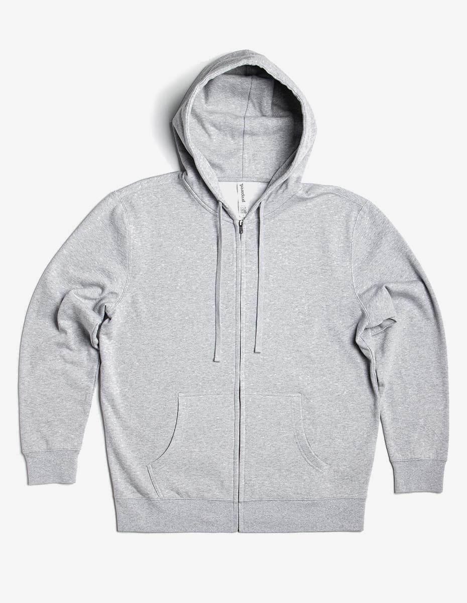 Basic Zip-Up Hoodie Midweight | P2008