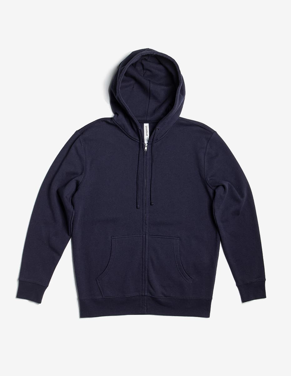 Basic Zip-Up Hoodie Midweight | P2008