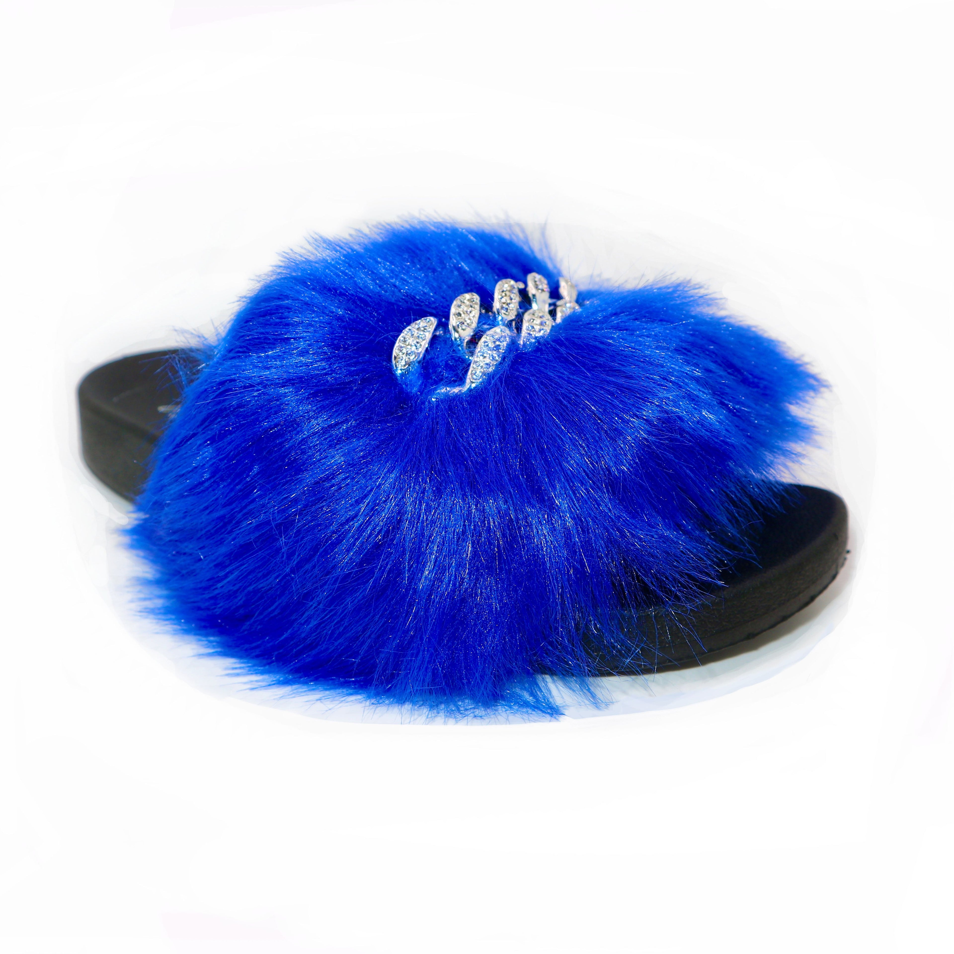 Michaela V Pupa Slippers | Blue