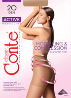 Support & Compression Tights Conte Active 20 Den