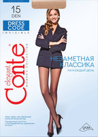Tights Conte Dress Code 15 Den | Second Skin Effect