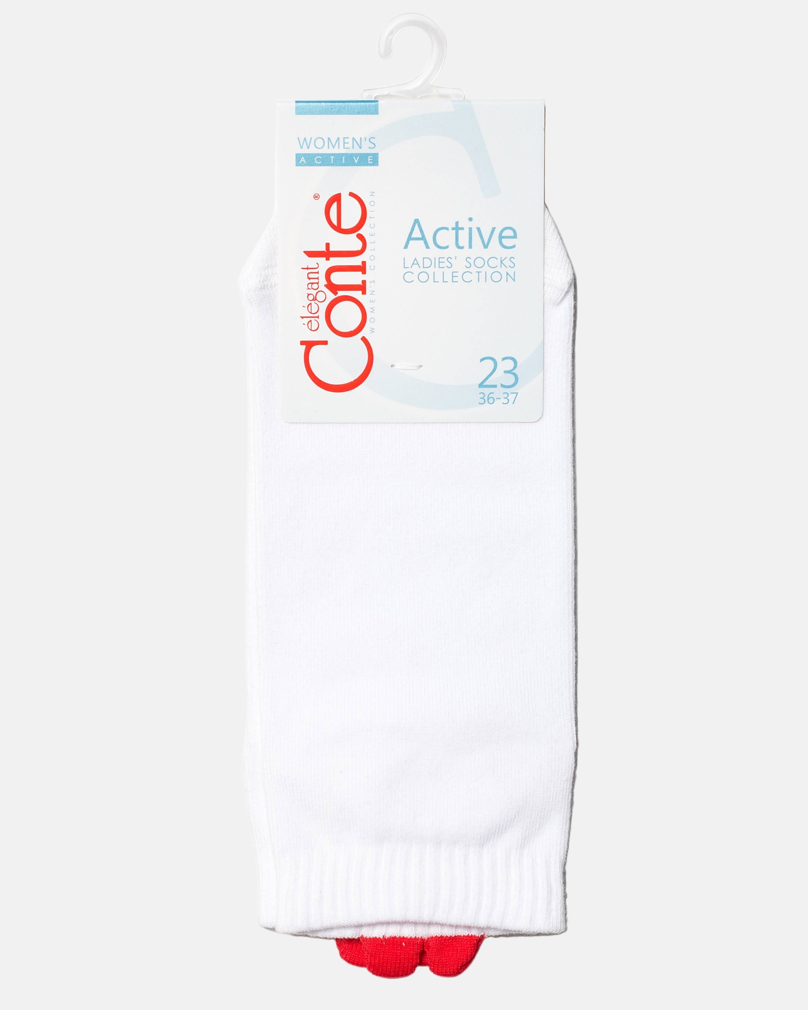 Cotton Ankle Socks Conte Active - 221 Picot Heart