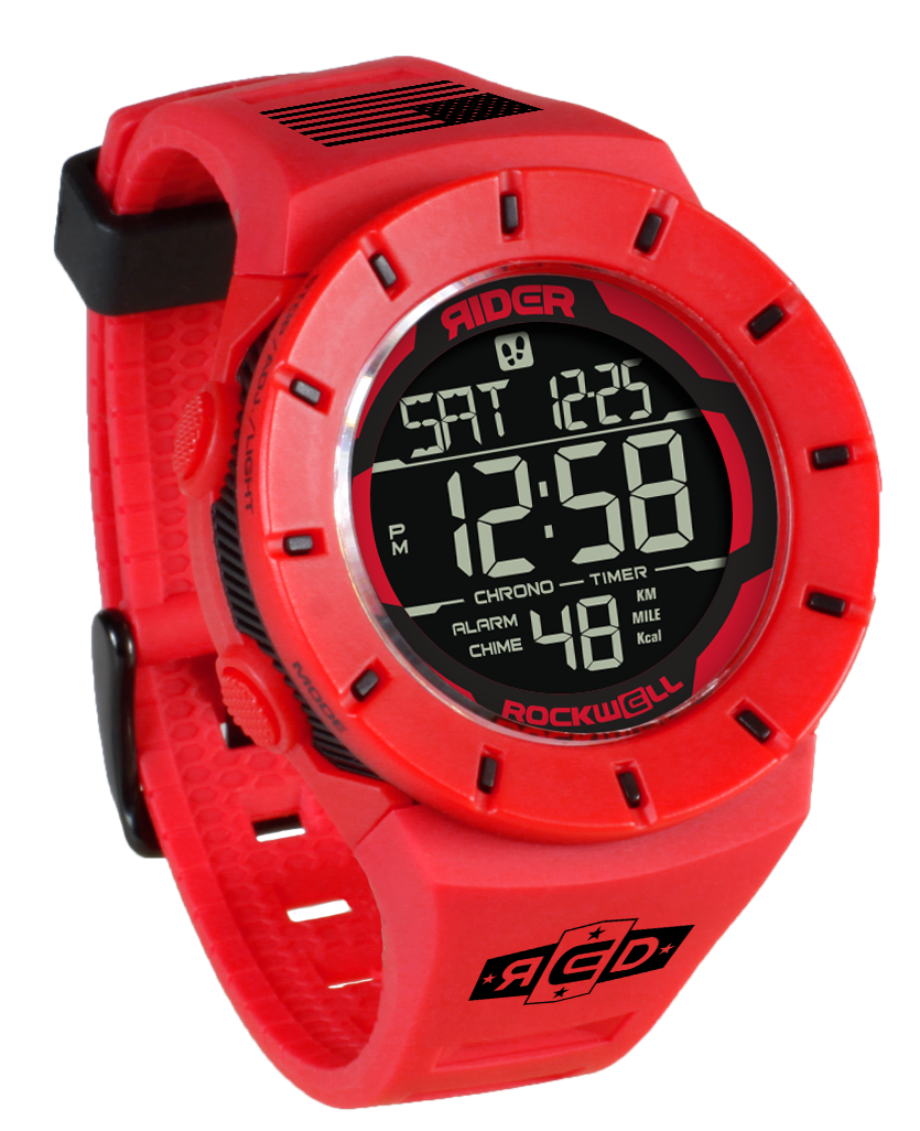 Coliseum Fit™ Forum R.E.D. Edition Watch | Red/Black