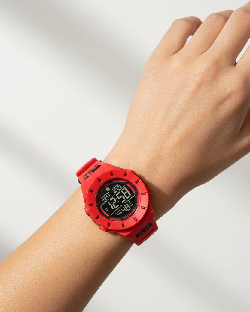Coliseum Fit™ Forum R.E.D. Edition Watch | Red/Black