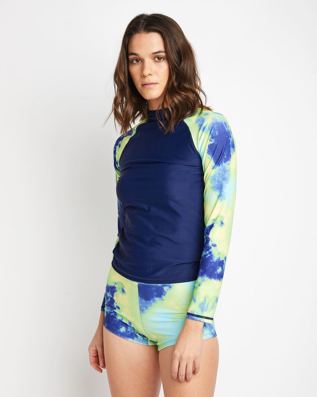 Long Sleeve Rashguard R5703 Tie Dye