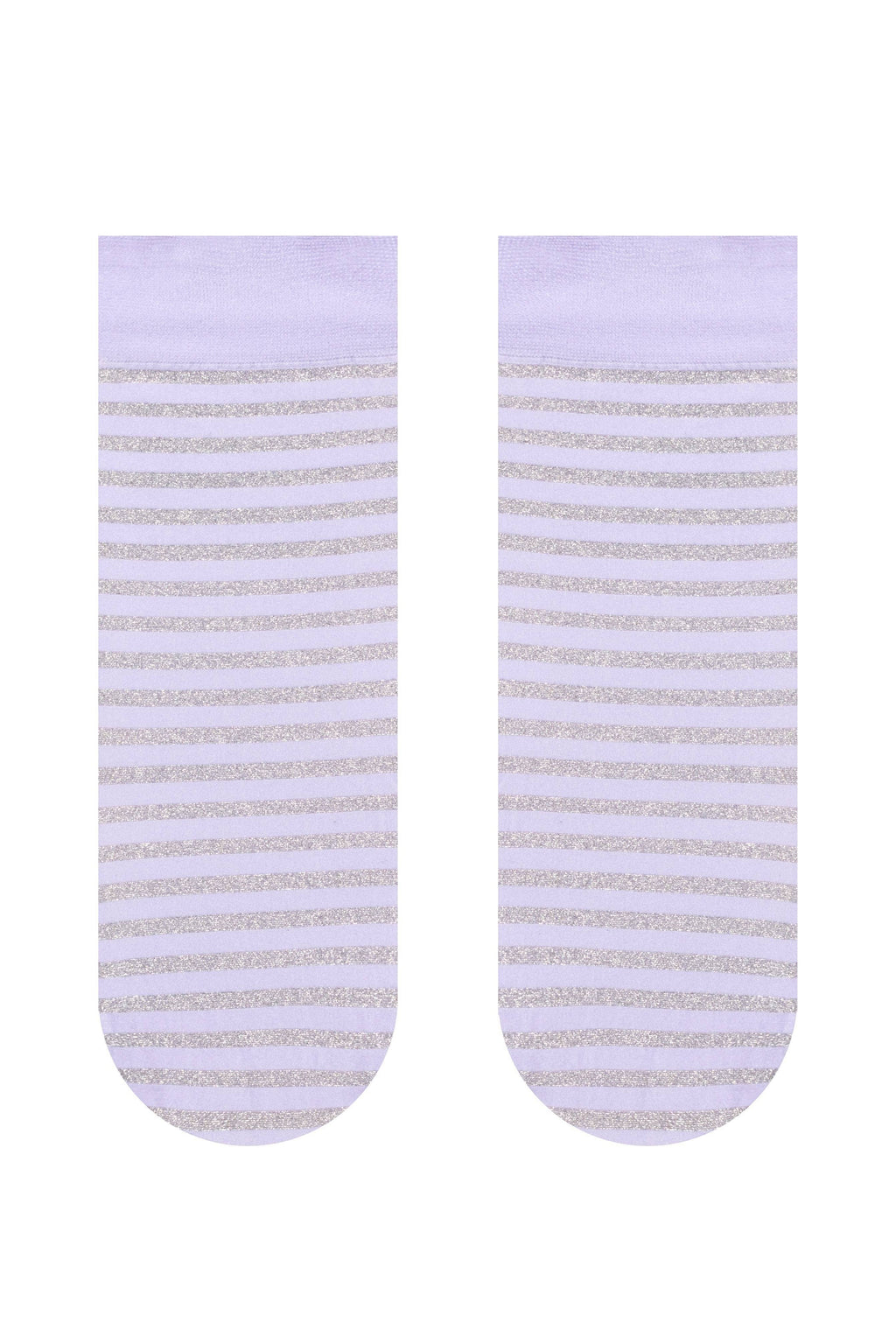 Conte Fantasy Socks with Shimmering Stripe