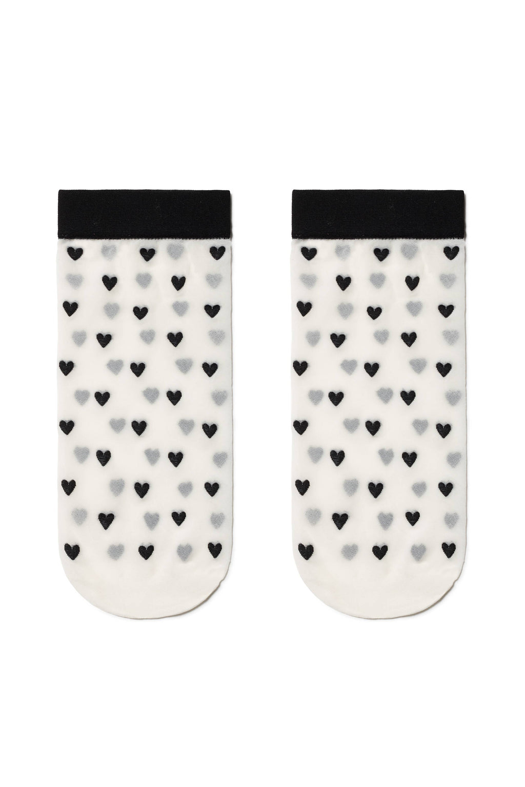 Conte Fantasy Socks Hearts Pattern