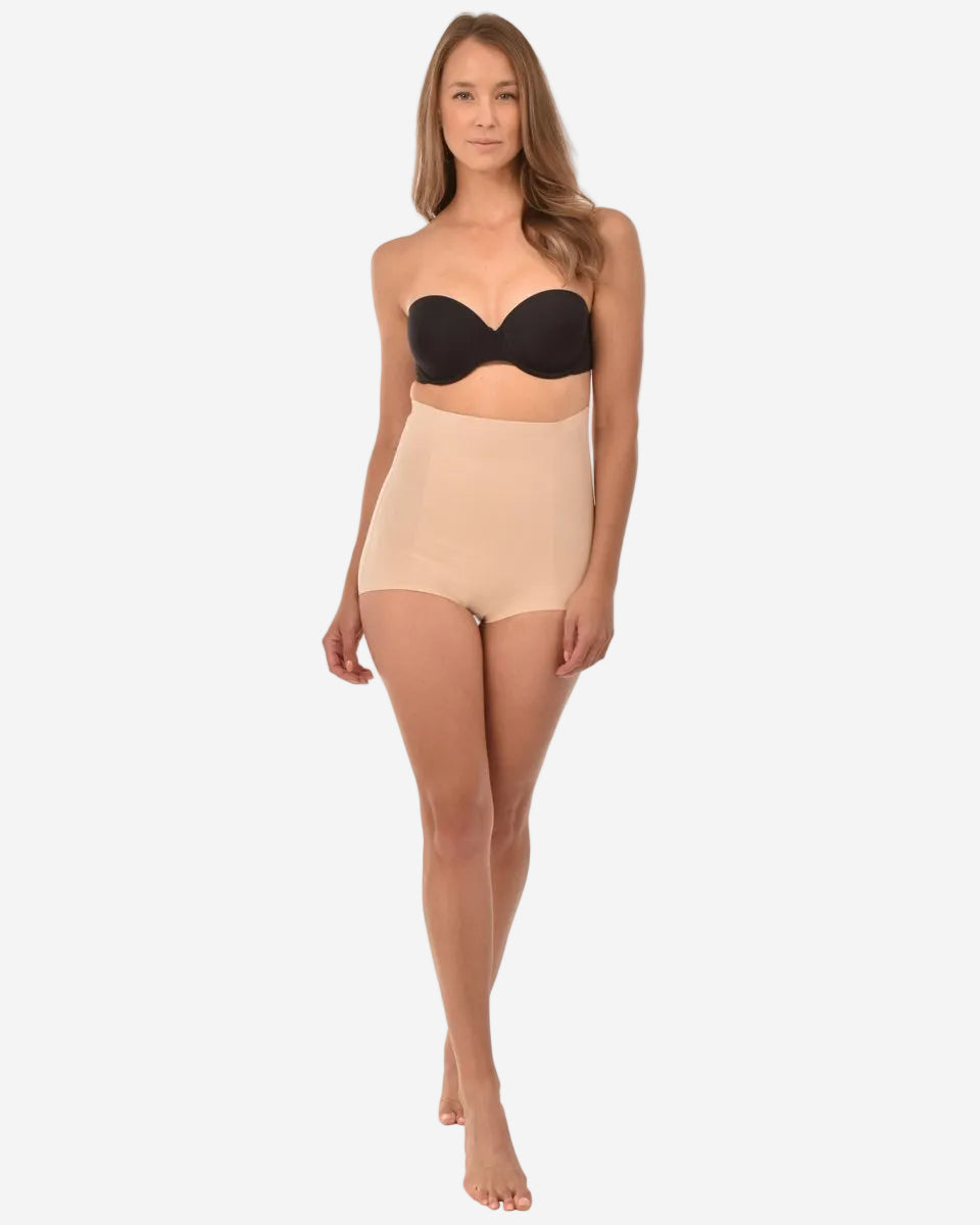 High Waist Full Brief Shaper | Nude