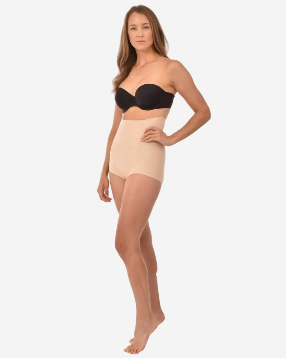 High Waist Full Brief Shaper | Nude