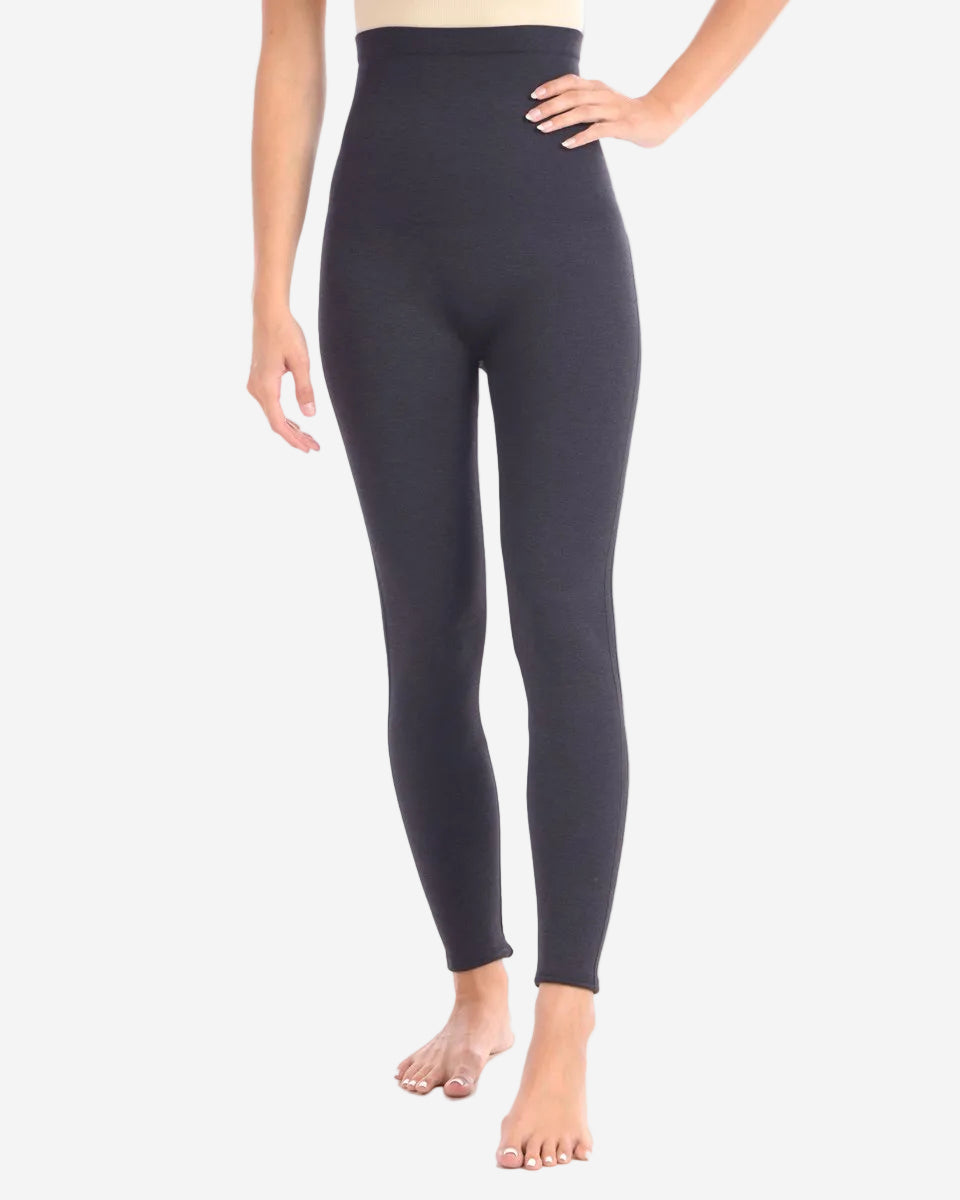 Shaping Legging with Extra High 8" Waistband | Grey