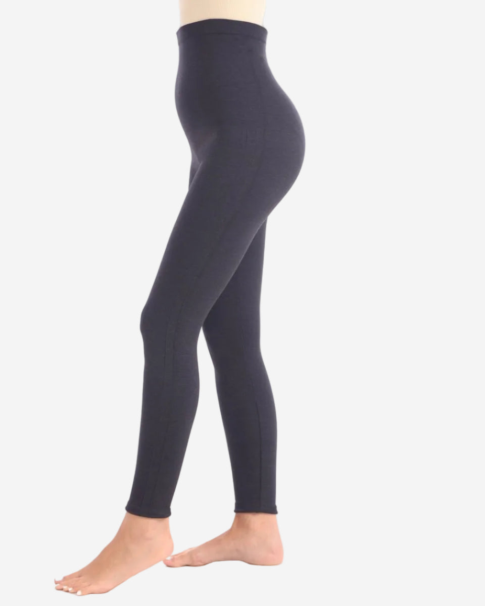 Shaping Legging with Extra High 8" Waistband | Grey