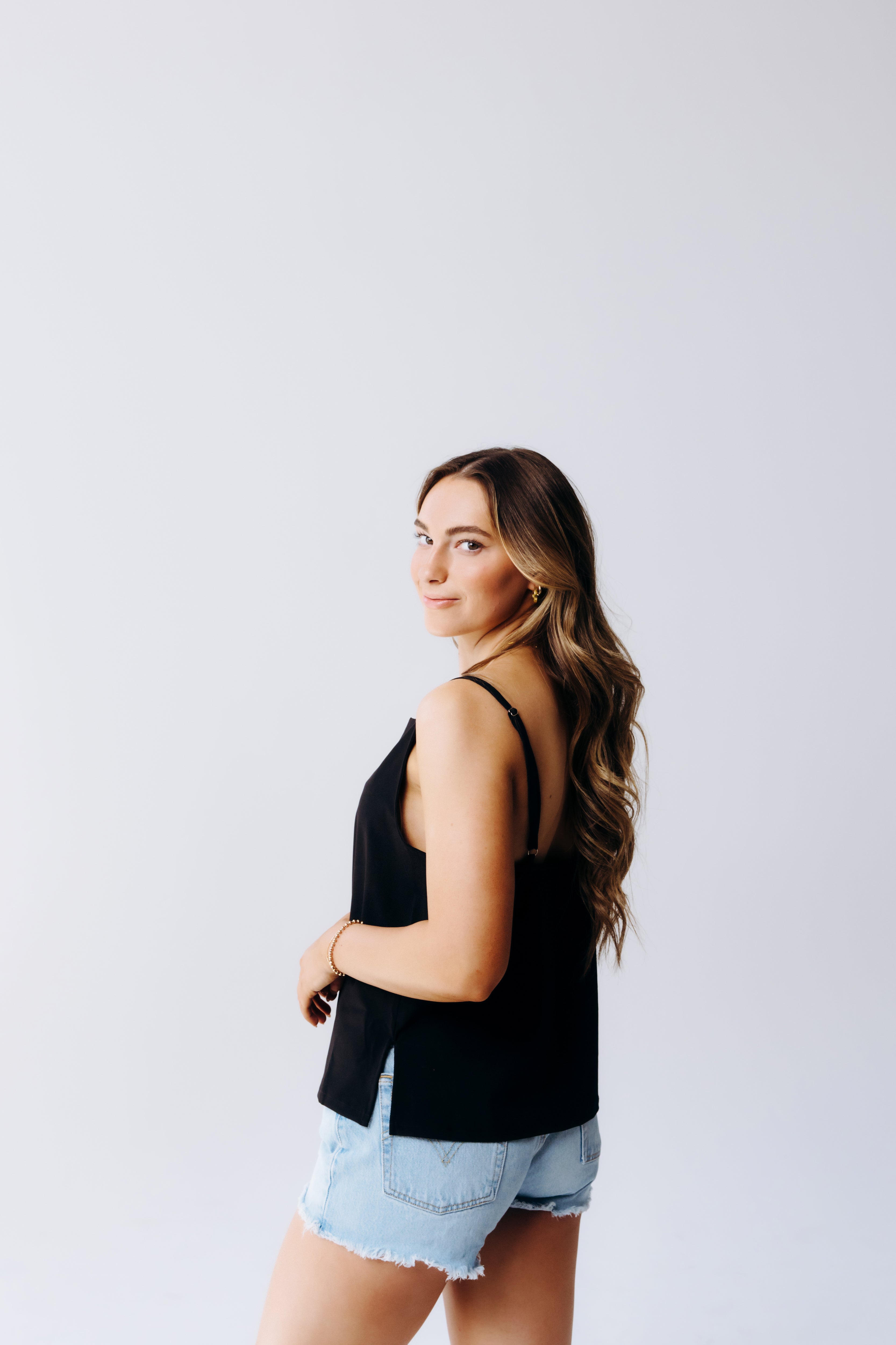 Cowl Neck Cami Top