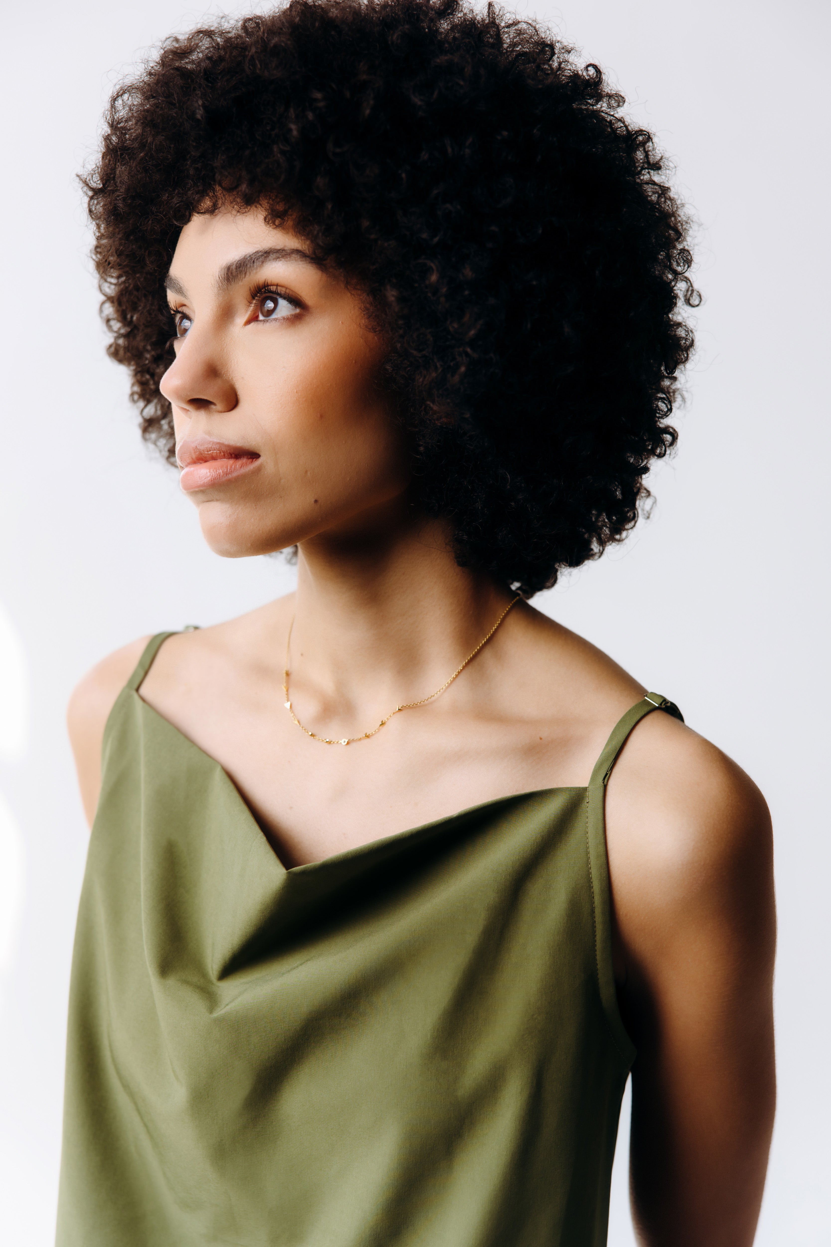 Cowl Neck Cami Top