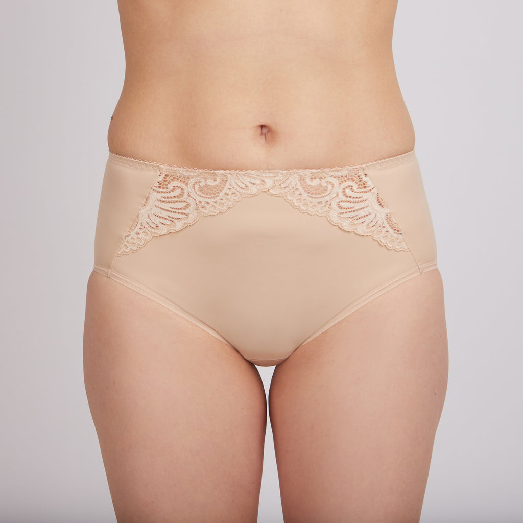 Milavitsa High-Waisted Cotton Slip Panties | 230200